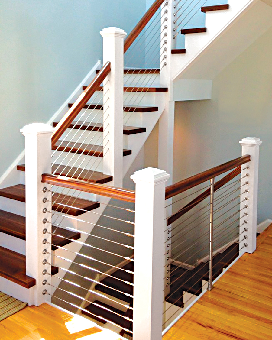 Interior Stairs Cable Railing 