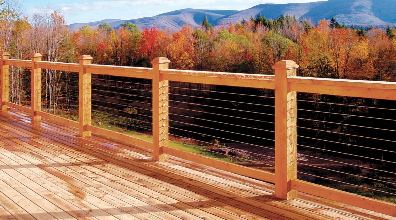 How To Install Wire Deck Railing | MyCoffeepot.Org