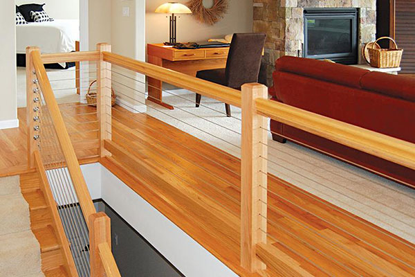 Cable Railing Options For Indoor Stairs Atlantis Rail Systems