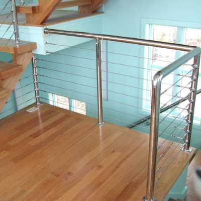 Cable Railing Options for Indoor Stairs - Atlantis Rail Systems